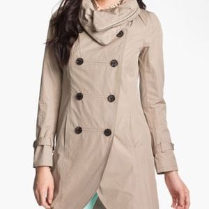 Mackage Double Breasted Military Trench Coat